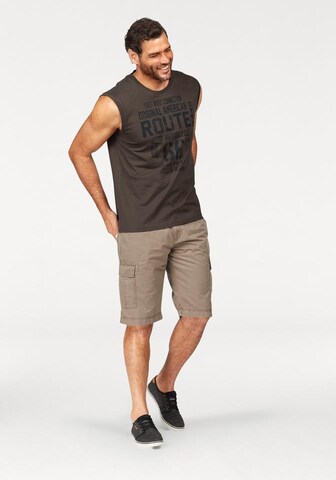 Man's World Shirt in Braun