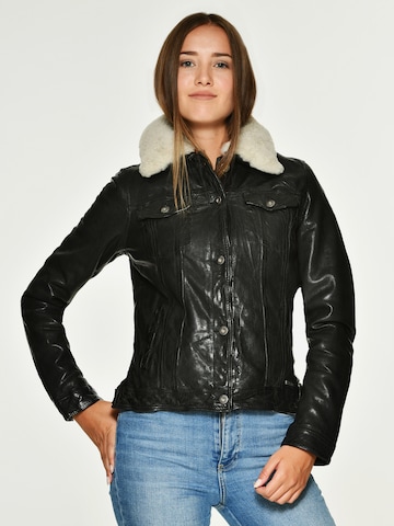 MUSTANG Between-Season Jacket 'Jenny' in Black: front