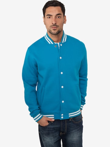 Urban Classics Tussenjas in Blauw: voorkant