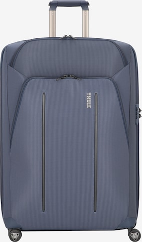 Trolley di Thule in blu: frontale