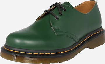 Dr. Martens Lace-Up Shoes in Green: front