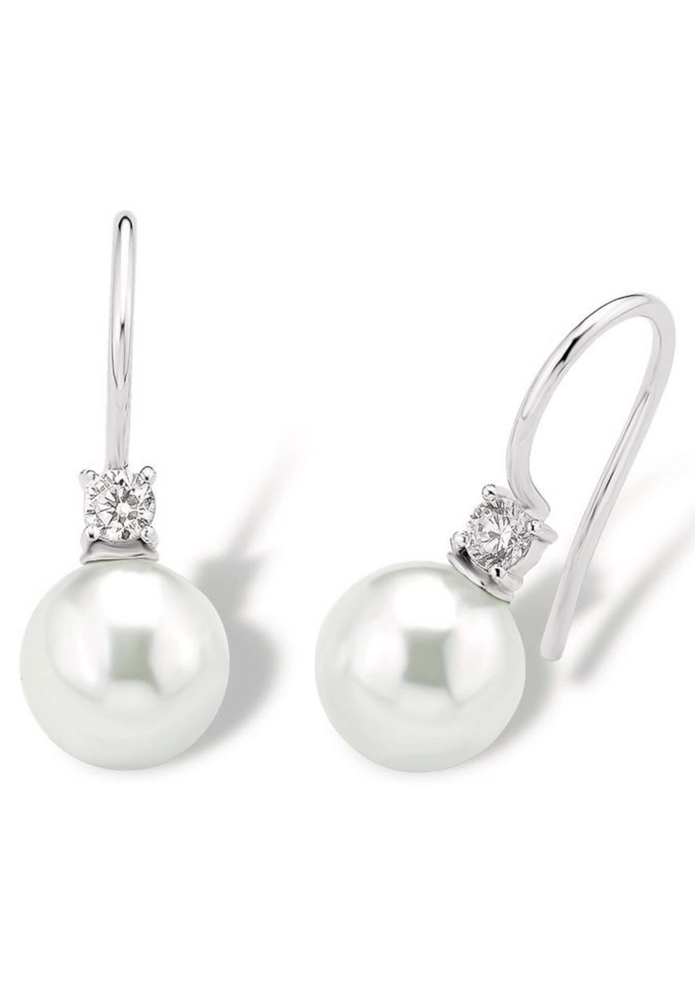 AMOR Ohrhaken in Silber