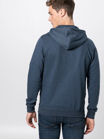 BLEND Sweatshirt 'NOOS' in Blauw: terug