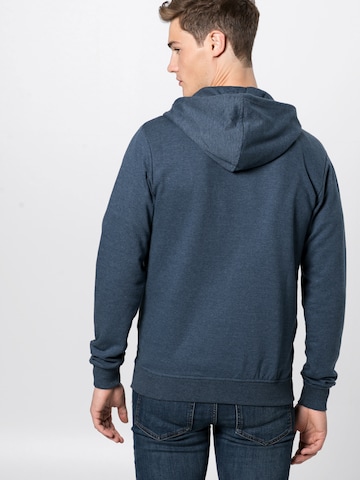 BLEND Sweatshirt 'NOOS' in Blauw: terug