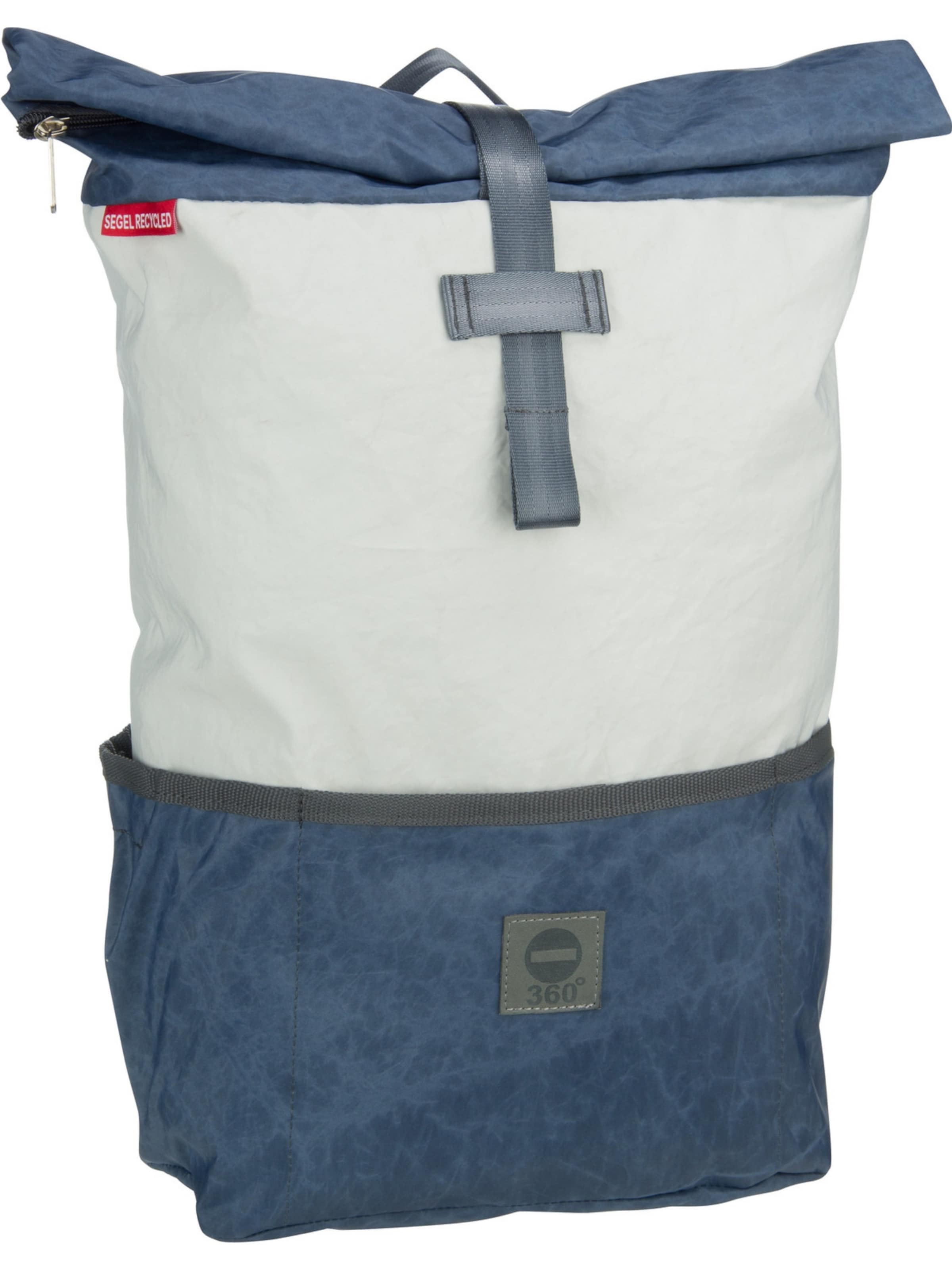360 Grad Rucksack 'Lotse' in Blau: Vorderseite