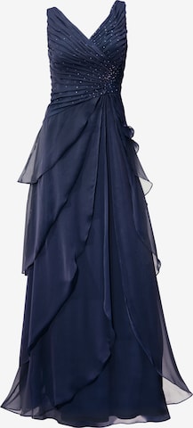 heineVečernja haljina - plava boja: prednji dio