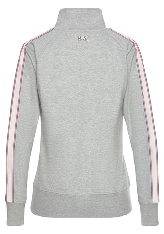 H.I.S Sweatjacke in Grau