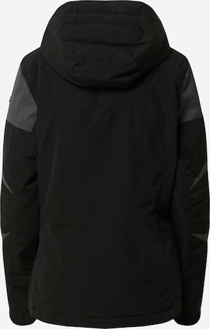 KILLTEC Outdoor jacket 'Savognin' in Black
