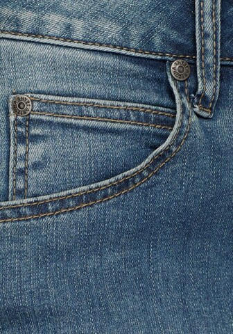 ARIZONA Regular 5-Pocket-Jeans 'Gerade-Form mit komfortabler Leibhöhe' in Blau