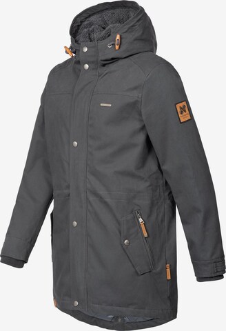 Parka invernale 'Manaka' di NAVAHOO in grigio