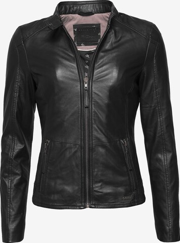 MUSTANG Between-Season Jacket 'Jeannette' in Black: front