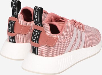 ADIDAS ORIGINALS Trampki niskie 'NMD R2 W' w kolorze różowy: tył