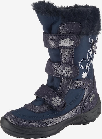 LICO Snow Boots 'Mary' in Blue: front