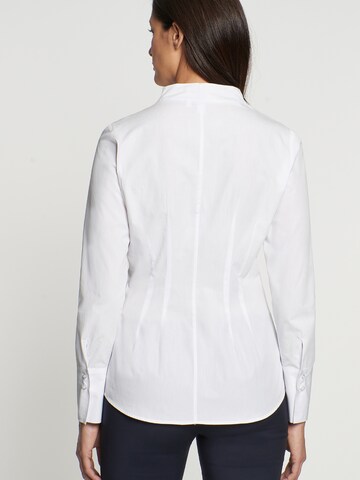 SEIDENSTICKER Bluzka 'Schwarze Rose' w kolorze biały: tył