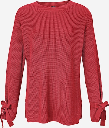 Pull-over heine en rouge : devant