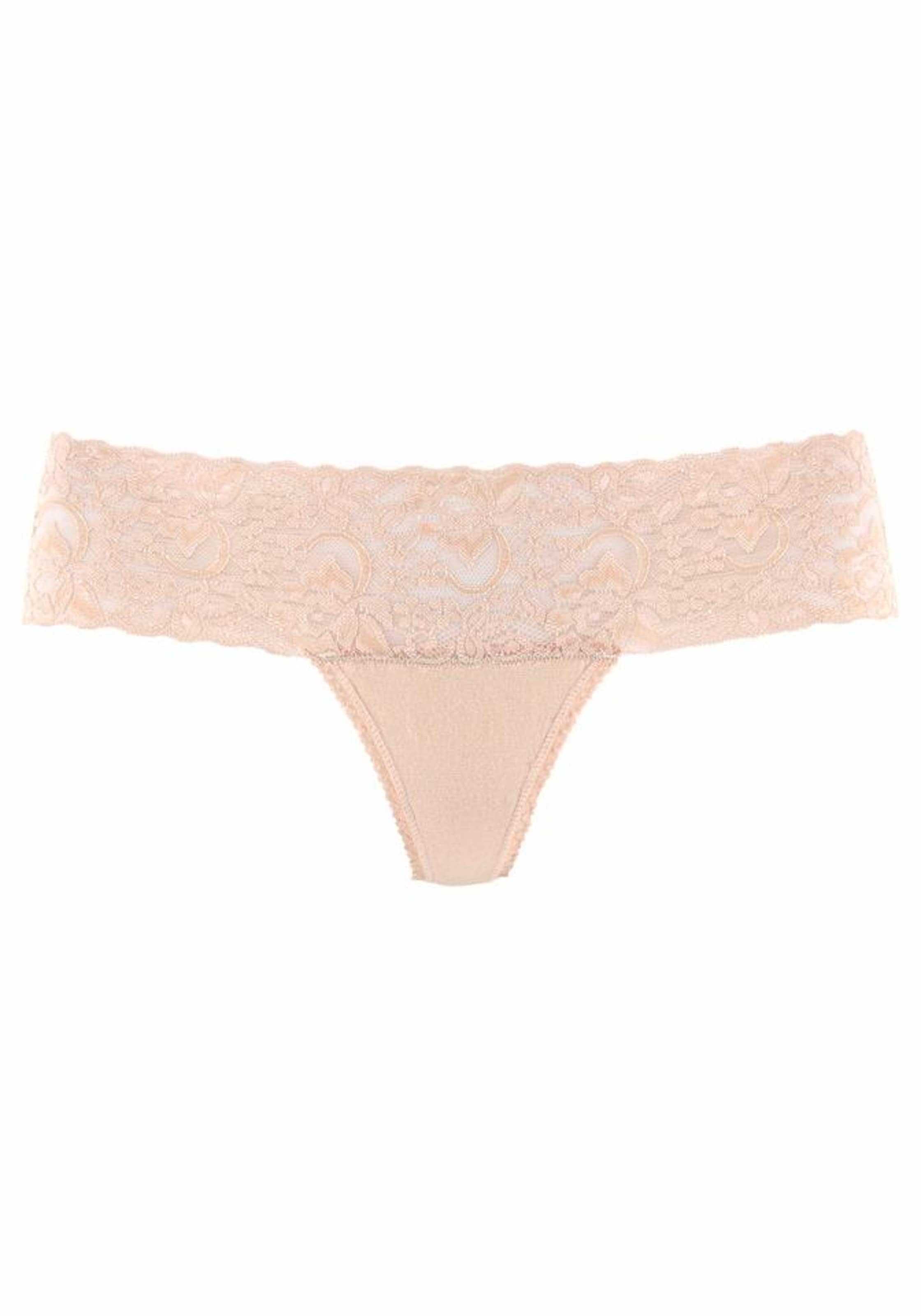 VIVANCE Thong in Beige