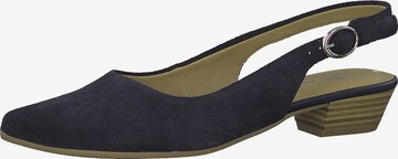 TAMARIS Slingpumps in Blauw