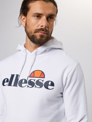 ELLESSE Средняя посадка Свитшот 'Gottero' в Белый