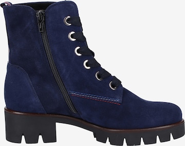 GABOR Lace-Up Ankle Boots in Blue