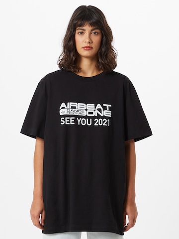 ABOUT EVERYONE Regular fit Shirt 'Airbeat' in Black: front