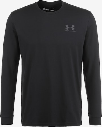 UNDER ARMOUR Funktionsshirt in Schwarz: predná strana