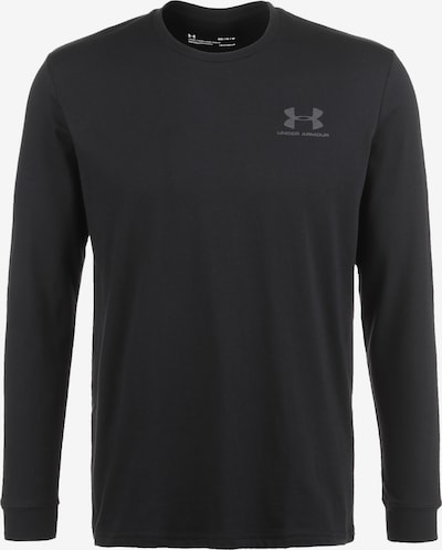 UNDER ARMOUR Funksjonsskjorte i mørkegrå / svart, Produktvisning