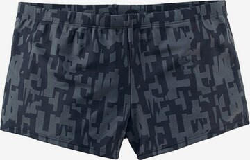 CHIEMSEE Boxerbadehose in Schwarz: predná strana