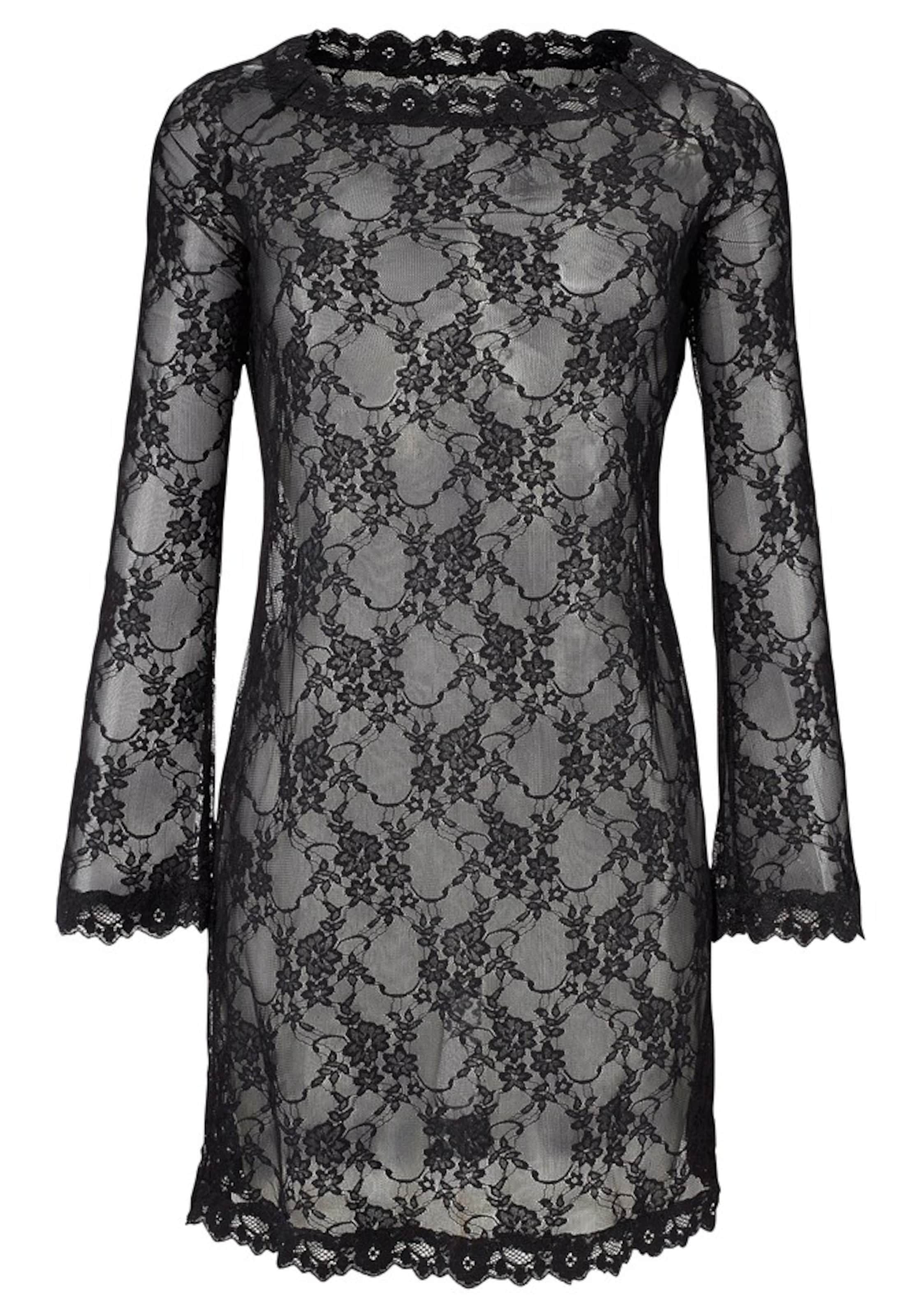 LASCANA Νεγκλιζέ σε μαύρο: μπροστά