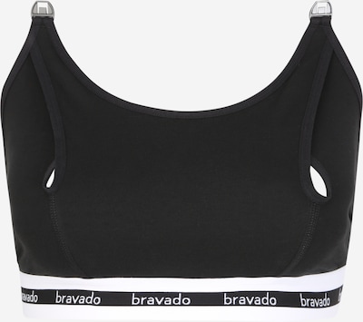 Bravado Designs Sujetador de lactancia en negro / blanco, Vista del producto