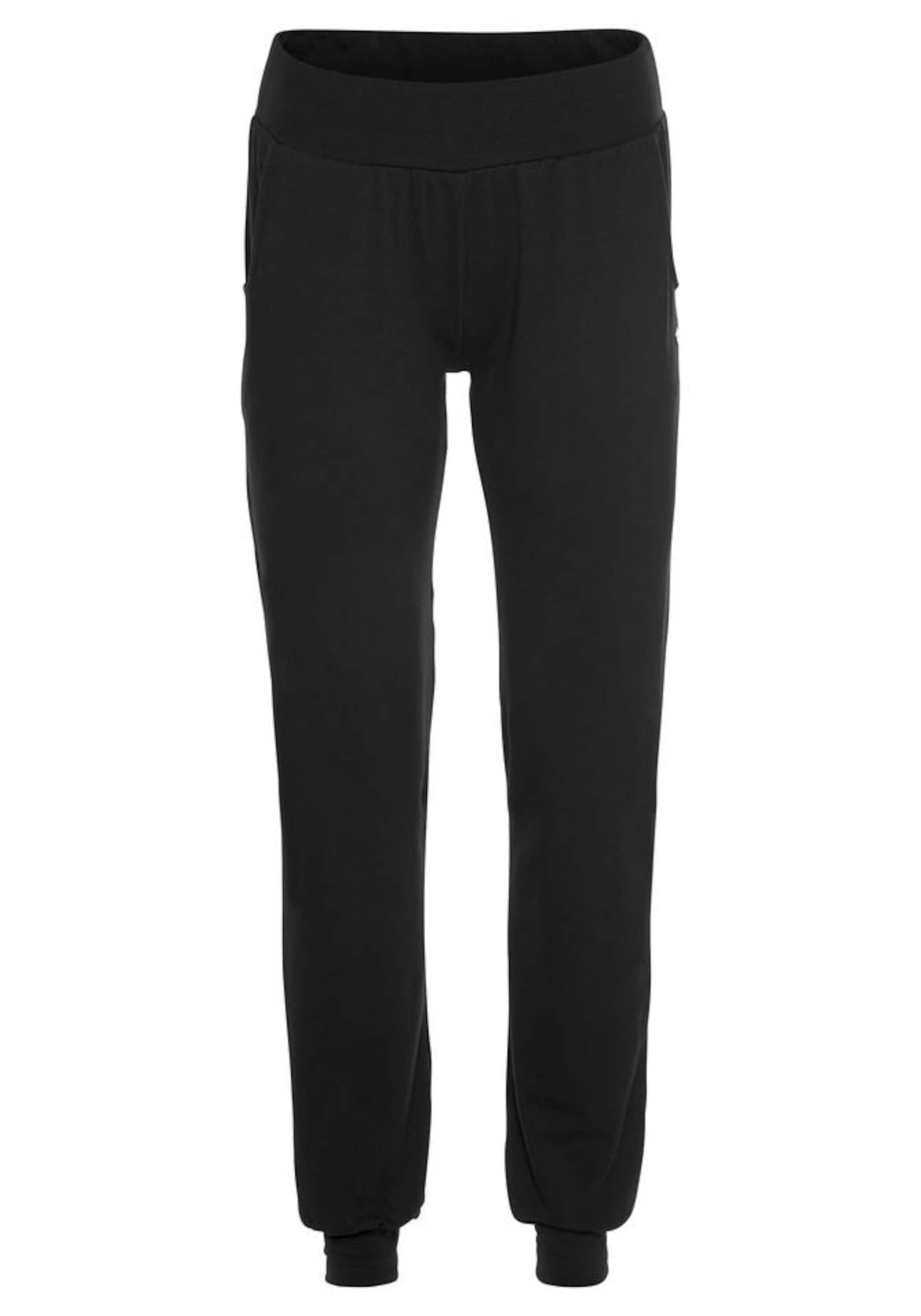 OCEAN SPORTSWEAR Tapered Sporthose in Schwarz: Vorderseite