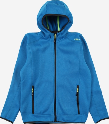 CMP Functionele fleece jas in Blauw: voorkant