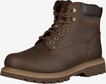 Dockers by Gerli Lace-Up Boots '23DA104' in Brown: front