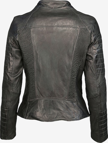 MUSTANG Lederjacke 'Maida' in Grau