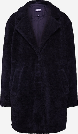 Urban Classics Ανοιξιάτικο και φθινοπωρινό παλτό 'Sherpa' σε μαύρο, Άποψη προϊόντος