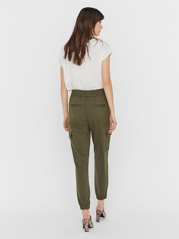 VERO MODA Tapered Cargobroek in Groen