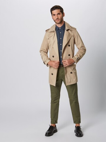 mėlyna Marc O'Polo Standartinis modelis Marškiniai