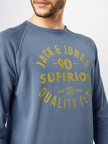 JACK & JONES Regular fit Sweatshirt in Blue