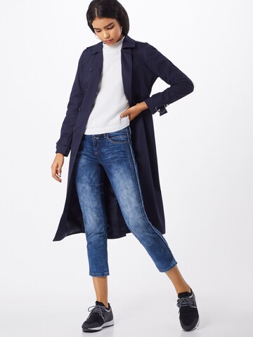 Coupe slim Jean 'Crissi' STREET ONE en bleu