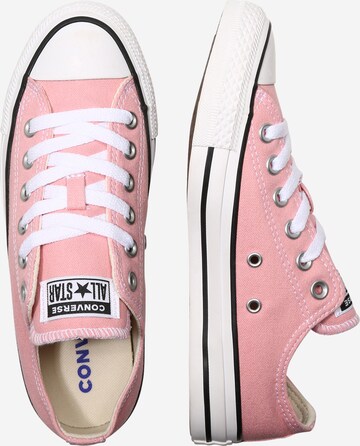 CONVERSE Trampki niskie w kolorze różowy: bok