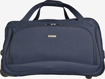 D&N Travel Bag in Blue: front