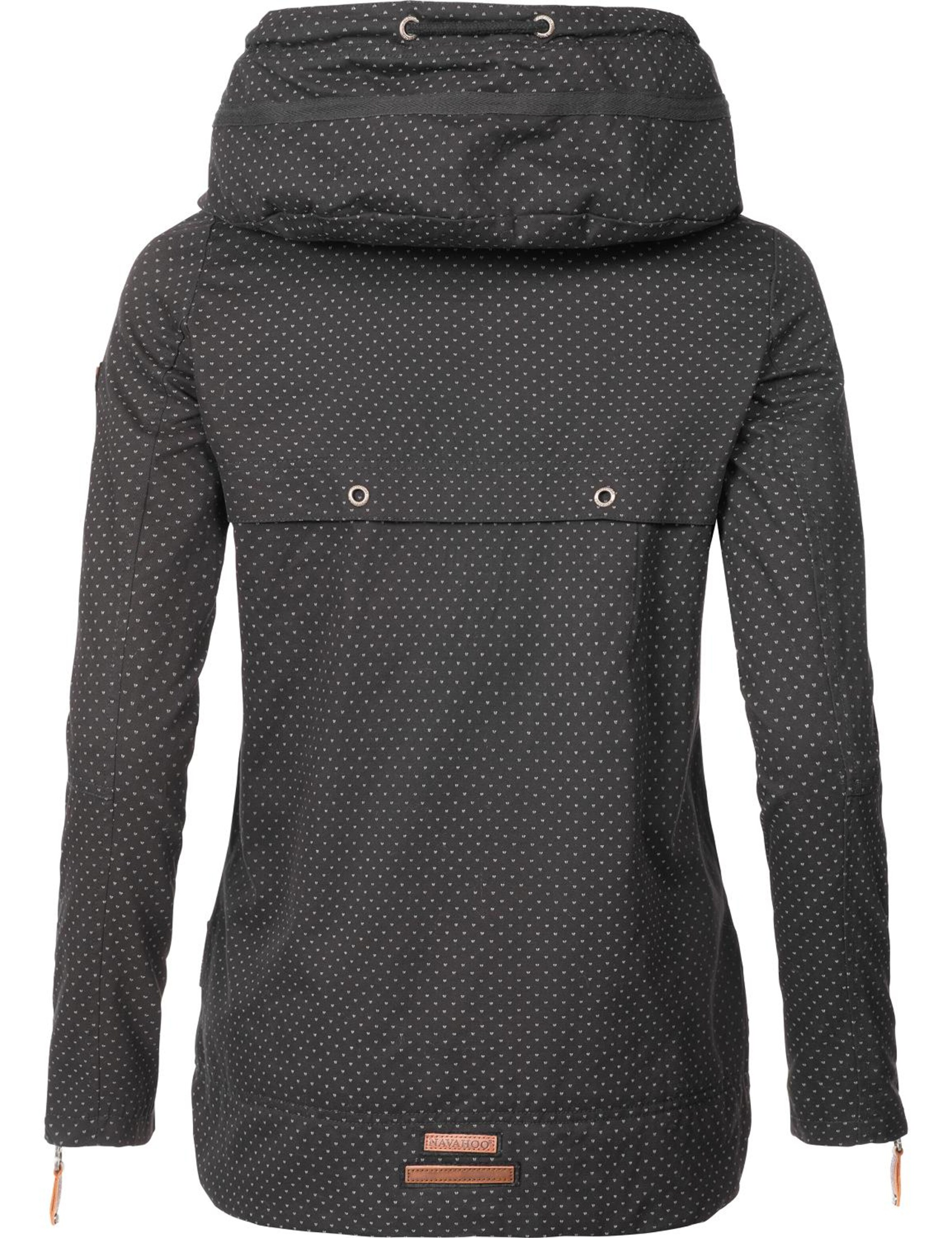 NAVAHOO Φθινοπωρινό και ανοιξιάτικο μπουφάν 'Wekoo' σε μαύρο