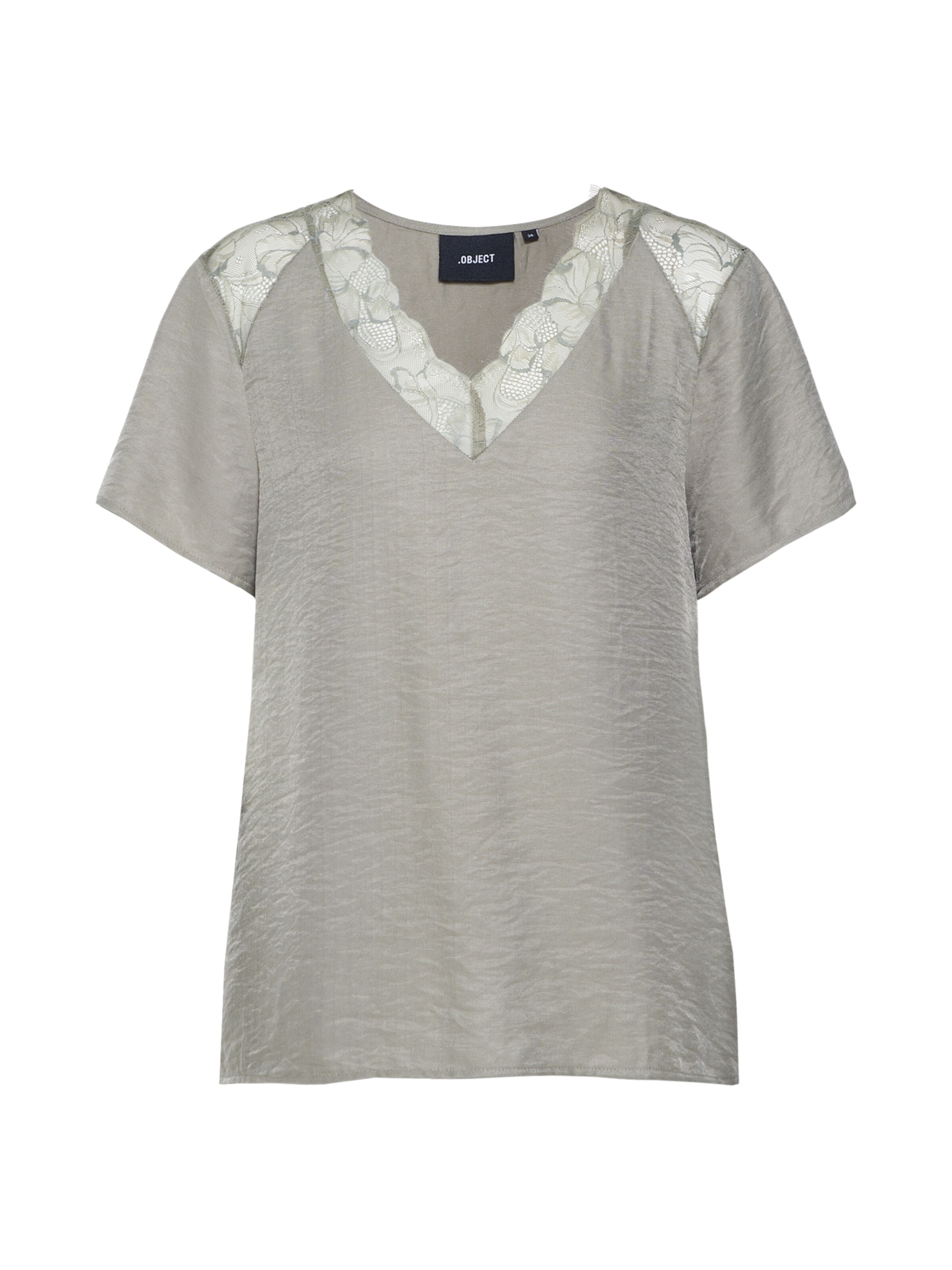 OBJECT - Blouse 'BEA' in de kleur Lichtgrijs