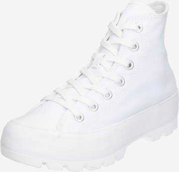 CONVERSE Sneaker high 'Chuck Taylor All Star Lugged' i hvid: forside