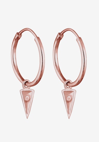 ELLI Earrings 'Dreieck, Geo' in Gold