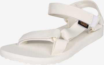 TEVA Hiking Sandals 'Original Universal' in White: front