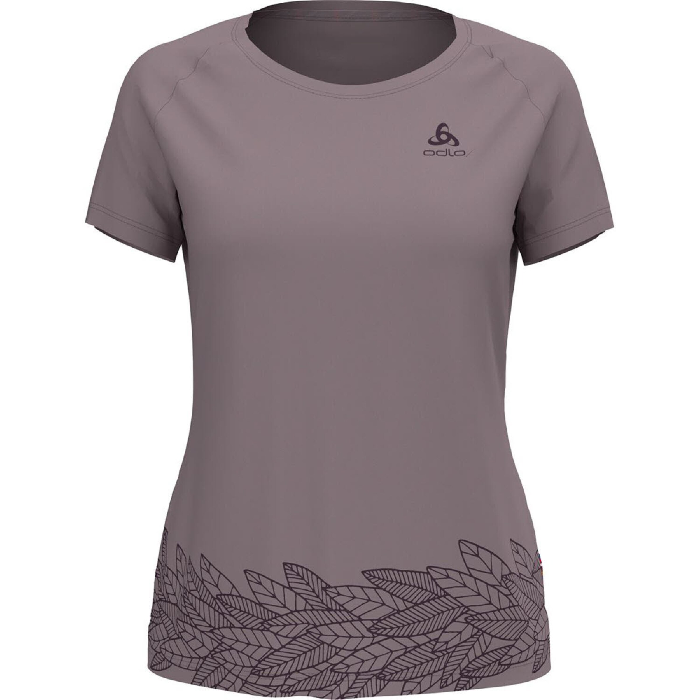 ODLO Funktionsshirt in Grau: Vorderseite