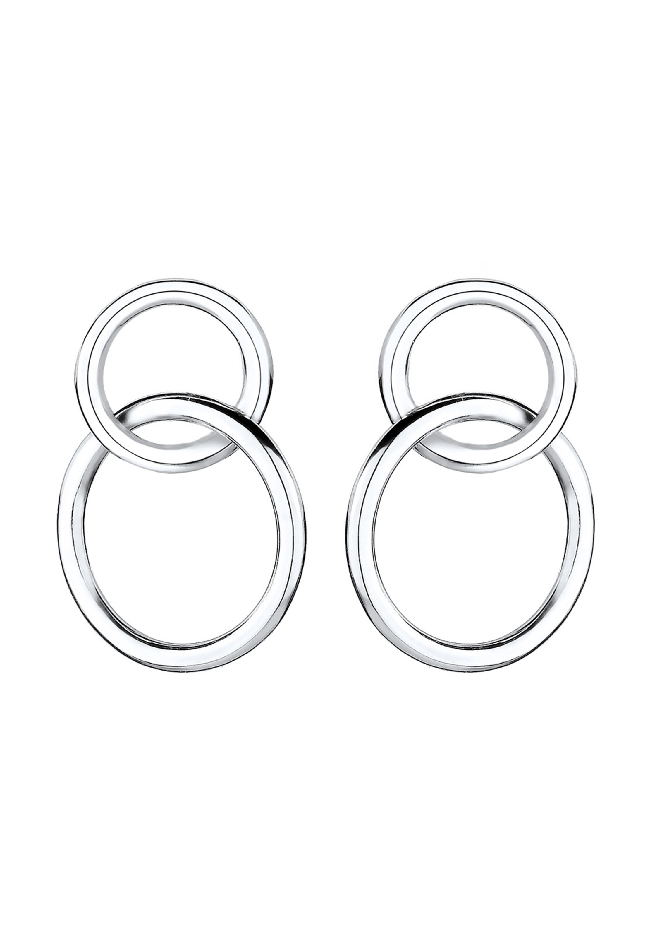 Boucles d'oreilles 'Kreis' ELLI en argent