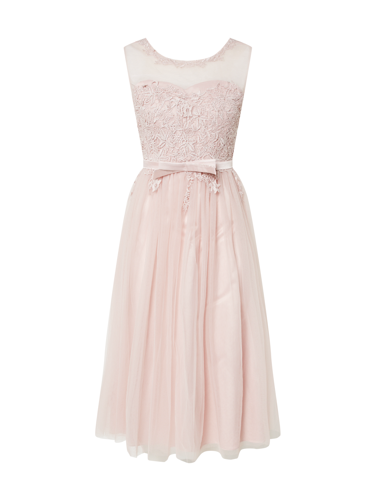 Odzież rXxQK SWING Sukienka koktajlowa w kolorze Różowy Pudrowym 