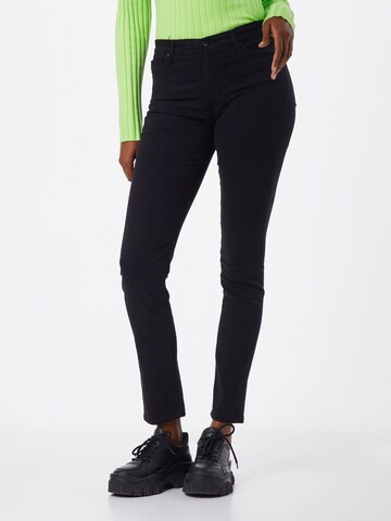 AG Jeans Skinny Jeansy 'PRIMA' w kolorze czarny: przód