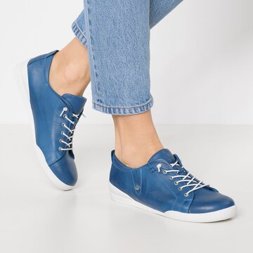 ANDREA CONTI Schnürschuhe in Blau: Vorderseite